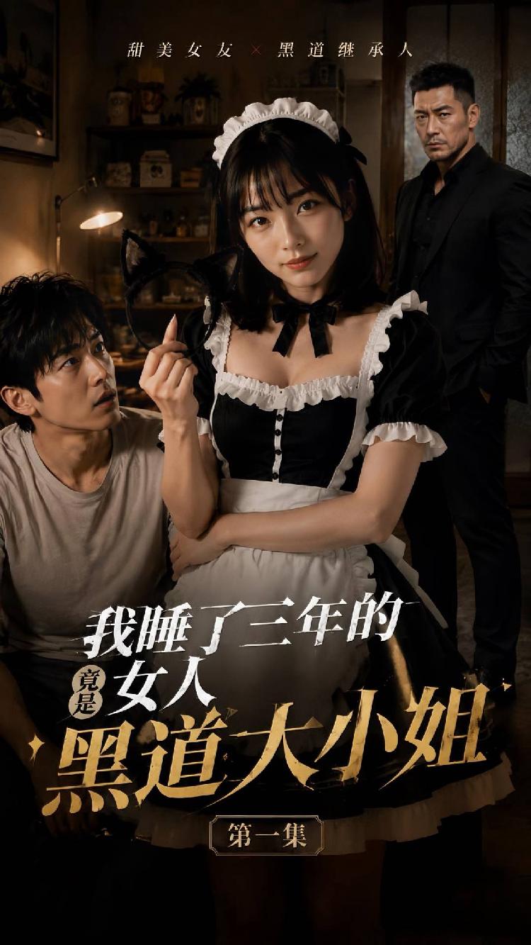 AI成人短剧：ACDJ《我睡了三年的女人竟是黑道大小姐》（全2集） 